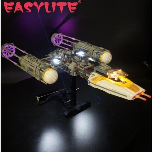 LED Light Set For 75181 Y-wing Starfighter Set Model Building Block DIY Toys Blocks Bricks Only Lighting Kit Not Include Model