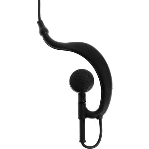 Наушники Clip-Ear Headset 1 Pin 2.5mm Magnetic G Shape Earpiece Mic Two Way Radio Walkie Talkie for Motorola Talkabout MD200TPR