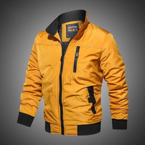 New Mens Jackets 2020 Spring Autumn Military Coats Fashion Army Casual Outerwear Male Bomber Jacket Men Overcoats Brand Clothing