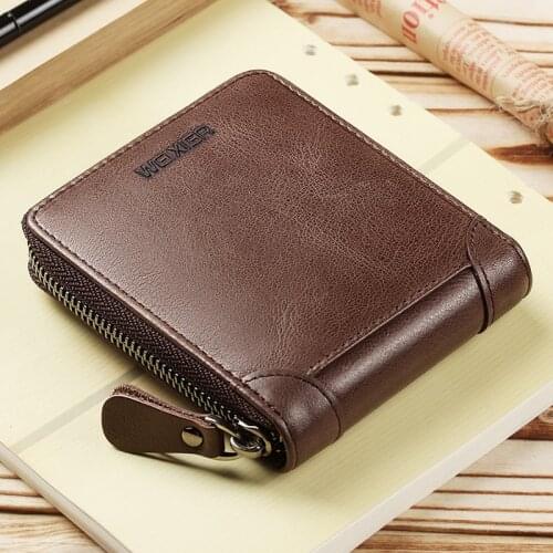 Fathers Day gifts Smart Wallet Man Anti-lost PU leather Men high quality Short Wallets Multi-functional purses mens purse