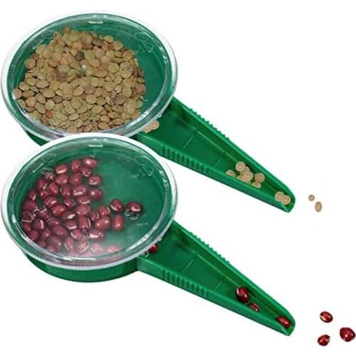 Seed Sower Hand Held Flower Plant Seeder Plant Seed Dispenser 5 File Adjustable Planter Gardening Supplies Gardening Gadgets