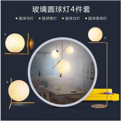 Glass ball diamond pendant lamp lighting brass lighting dining room color cord light lustres lamparas de techo luzes de teto