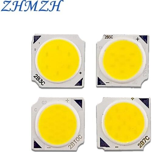 10pcs/lot LED Chip 3W 5W 7W 10W COB Lamp Beads 1311 Light Source For Small Spotlight Commercial Downlight Rail Spotlight