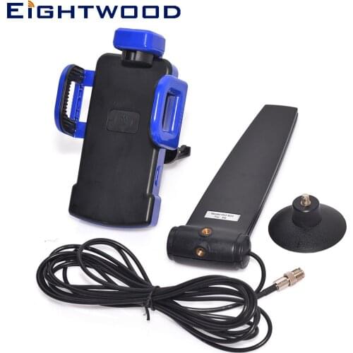 Eightwood Cell Phone Holder With GSM CDMA 3G 4G LTE Antenna FME Jack Female Connector 250cm Extension Signal Booster Amplifier