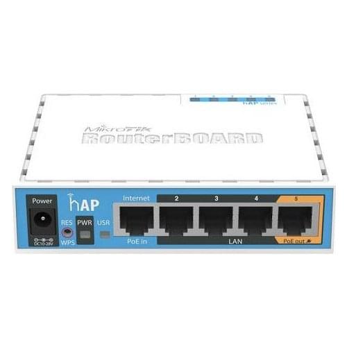 Access point Mikrotik RB951UI-2ND AP hAP 802.11b/g/n 2x2 5xLAN