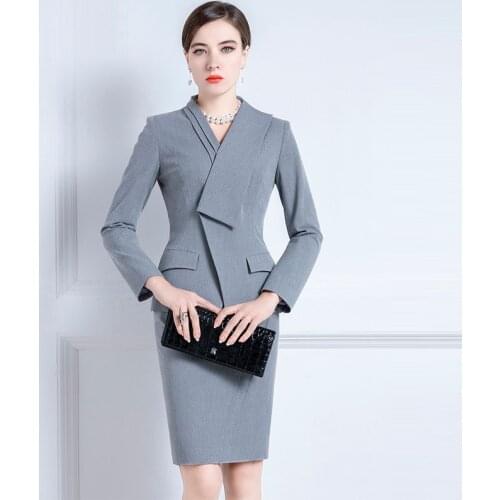 High End Suit Suit WomenS Fragrance Autumn New Fashion Business Temperament Professional President Dress