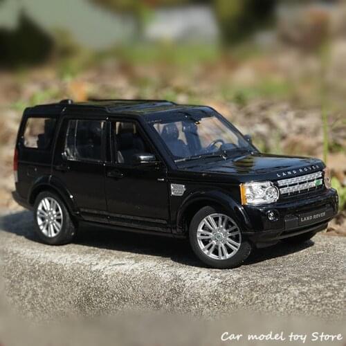 WELLY 1:24 Land Rover Discovery 4 car simulation alloy car model crafts decoration collection toy tools gift