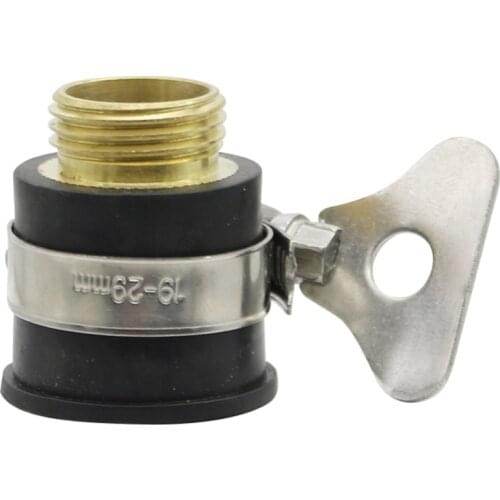 Universal Water Faucet Adapter with 1/2" thread Hose Fitting Garden Irrigation Suitable For Transfer 15-20mm Diameter Tap 1 Pc