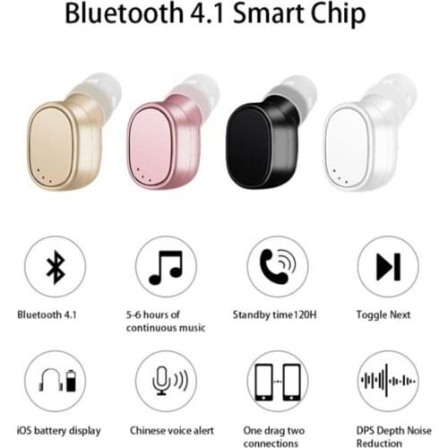 1PC Wireless Bluetooth Headphones 3D Stereo Sports Wireless Earphones with Microphone Wireless Bluetooth Earbuds