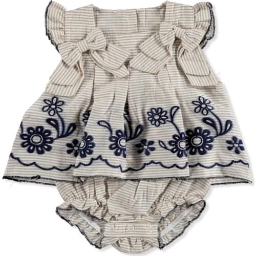 Ivy Baby Floral Dress Elegant Modern Natural Fabric Casual Party Leisure Daily