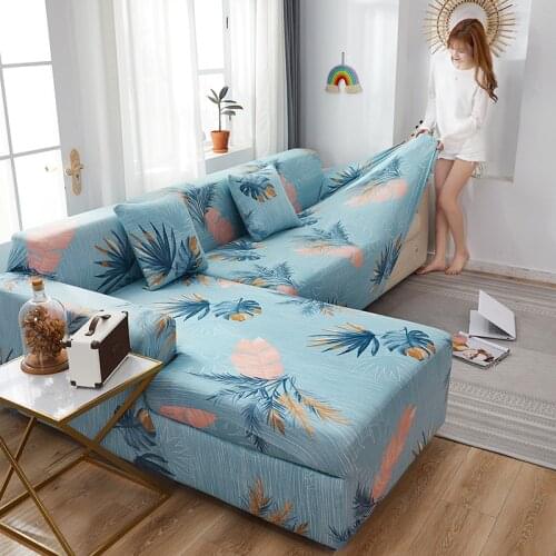 Elastic Sofa Cover Turtle Plant Stretch Slipcovers Sofa Sectional for Living Room Couch Cover Single/Two/Three/Four Seat 0021