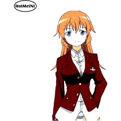 HotMeiNi 13cm x 6.8cm for Done for Me Anime Girl Motorcycle Car Stickers Bumper Window DIY Occlusion Scratch Waterproof Decals