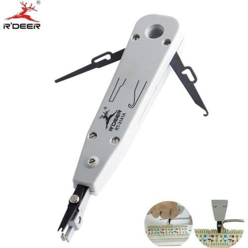 RDEER Punch Down Impact Tool With Sensor For Telecom Phone Wire Cable Network Impact Tool