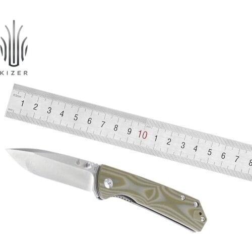 Kizer pocket knife Vigor V3403N2 tactical knife high quality outdoor camping hunting knife N690 steel mini edc knife