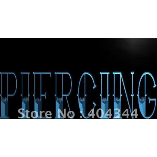 LB549- Piercing Display New Lure LED Neon Light Sign home decor crafts