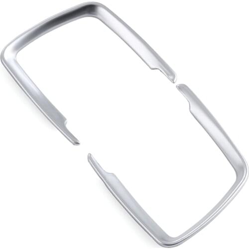 Matt Chrome Headlight Switch Frame Trim For BMW For BMW X5 F15 F30 F31 F32 F34 1 2 3 4-Series 3GT 2013-2017