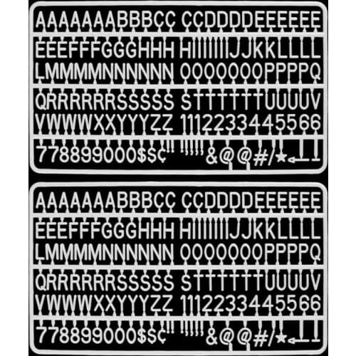 Letter Board Letters Set 300 Numbers Special Characters Words For Felt Changeable Message Signs & Letterboards