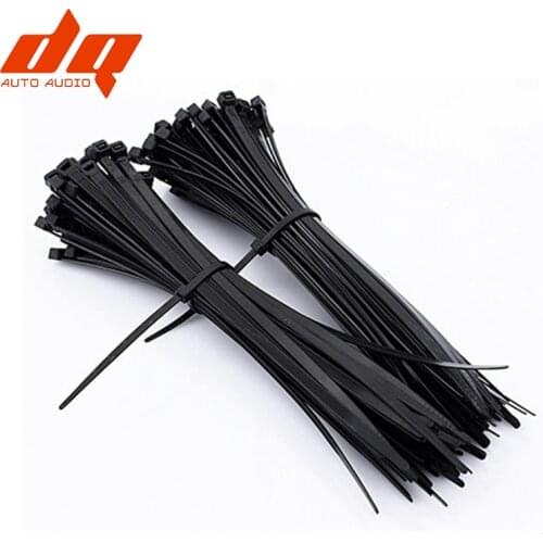 High quality 3*80/150/200 4*150/200/250/300 Fixed plastic strapping self-locking nylon cable tie belt Strapping Straps For Wires