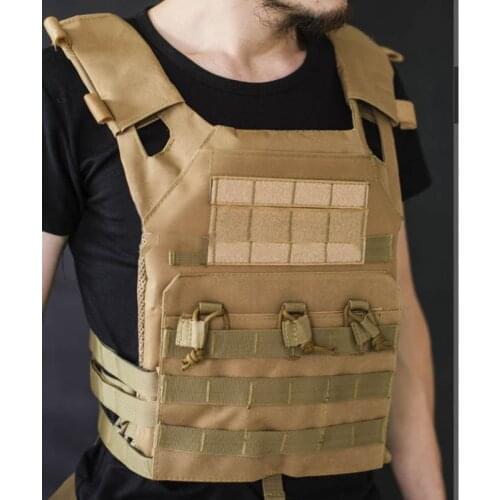 New Airsoft Tactical JPC Vest Body Armor Molle Foam Plate Carrier Vest Outdoor Hunting Wargame CS Paintball Protective Waistcoat