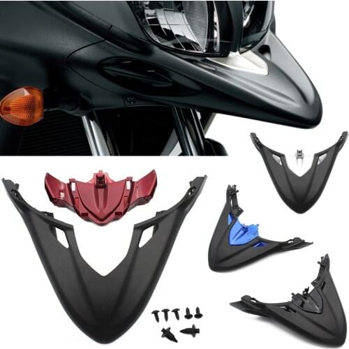 Front Fender Beak Extension For SUZUKI V-Strom 650 DL650 2012-2017 Wheel Cover Mudguard ABS Plastic