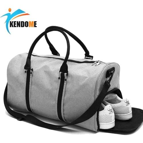 Hot Big Capacity Outdoor Sports Single Shoulder Fitness Bags Multifunction Travel Handbag Training Gym Bag for Women Men