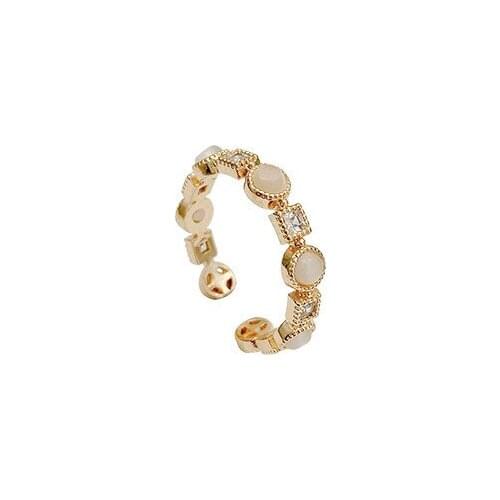 POTCET Rings With Cubic Zirkonia For Women