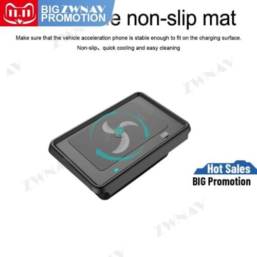QI car infrared fast wireless charger For Honda CR-V 2017 2018 2019 fast Wireless Charging Car Phone Holder for iphone/Samsung