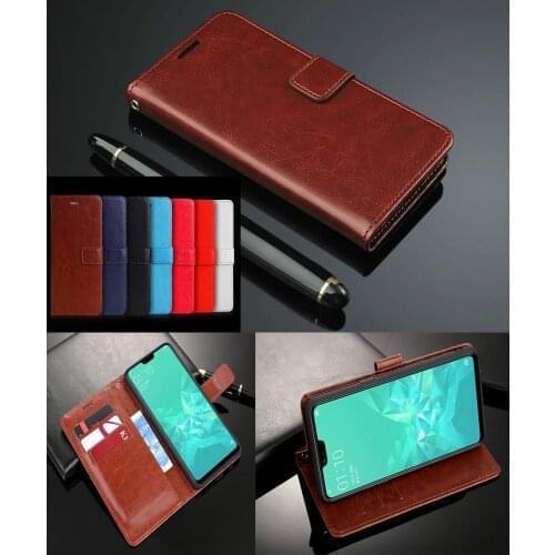 Luxury Case Leather Cover Protective Case Realme V15 V13 V5 Q2 3 Pro 5G 8 Pro GT X Lite 3 C2 2 K1 R15X Wallet Case With Holder