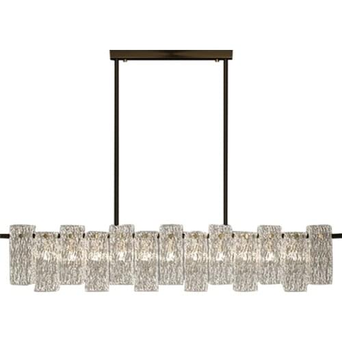 Modern Luxury Copper Chandeliers Warm Romantic Home Hotel Restaurant Crystal Lighting Fixture Dining Room Pendant Lamp G9 Bulbs