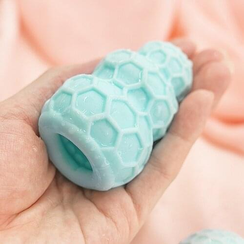 VETIRY Realistic Textured Pocket Male Masturbator Erotic Penis Masturbation Sex Toys for Men Penis Trainer Soft Vaginal Massage