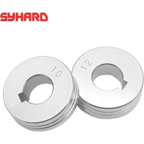 High quality double-drivegodet roller the welding machine parts 2 groove1.0/1.2/1.6 2pcs/lots