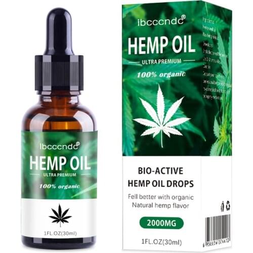 15/30ml 100% Organic Herbal Essence Oil Bio-active Seeds Oil Drops for Pain Stress Skin Care Help Sleep Natural Herbal Essence