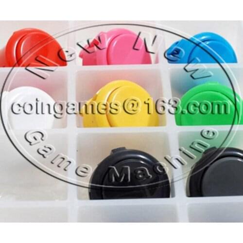 100pcs/Pack, Factory Price Wholesale High Quality Games Machine Accessory 30mm Arcade Push Buttons