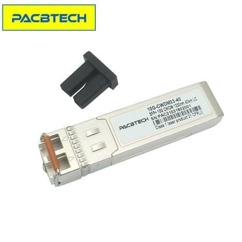 10G CWDM SFP Transceiver,Dual Fiber,LC,24dB,EML,80KM,1470-1610m,10G SFP Module