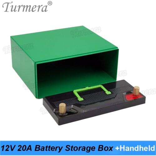12V 20Ah Uninterrupted Power Supply Battery Storage Box for 20*32700 3.2V Lifepo4 Battery and 56*18650 Lithium Batteries Turmera