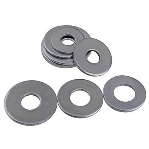 25PCS M5 M6 Gaskets Washers zinc plating Flat Metal washer Galvanized gasket GB97 9mm-30mm Outside diameter