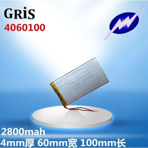 3.7V polymer lithium battery 7 inch still N77 Tablet PC 4060100 core 3560100 Rechargeable Li-ion Cell