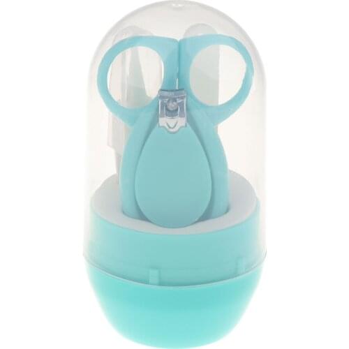 4pcs/Set Safety Toddler Baby Care Nail Clippers Scissors Cutters Finger Manicure