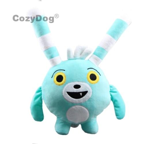 Big Size 50 cm Abby Hatcher Bozzly Bunny Plush Figure Long-ear Bunny Blue Soft Plush Toy Stuffed Dolls For Kid X'mas Gift