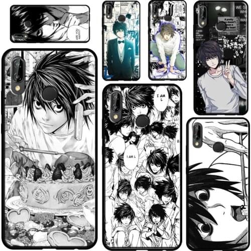 DEATH NOTE L Lawliet For Huawei P20 P40 P30 Pro Mate 20 Lite Nova 5T P Smart 2019 2021 Case For Honor 10i 9X 8X