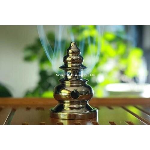 Pure Titanium Censer Thurible Incense Burners Tower Design 222g/pc