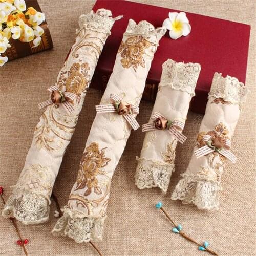 European jacquard non-slip refrigerator door handle cover