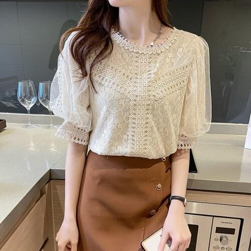 Lai Le Lei Short Sleeve Blouses