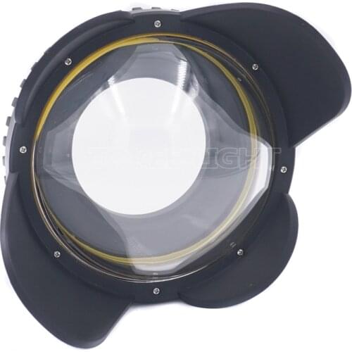 M67 67mm Fisheye Wide-Angle Dome Port fro Diving Housing Photographing Underwater