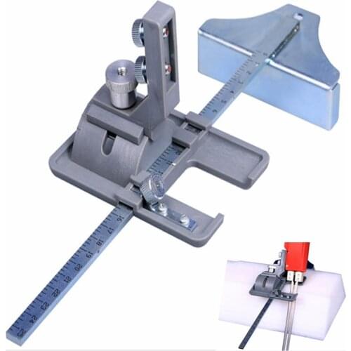 45 ~ 135 Degree Foam Cutting Guider Auxiliary Tool For Vertical And Angle Cutting