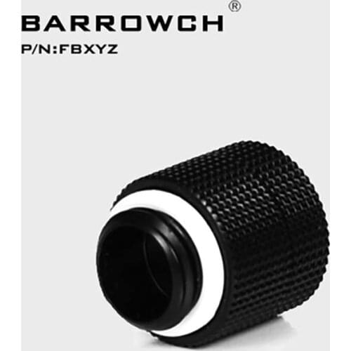 Barrowch PC water cooling Rotary Fittings tube connector Male to Female G1/4 water cooler Adapter heatsink FBXYZ