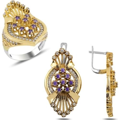 Silverlina Silver Zircon Stone Authentic Set