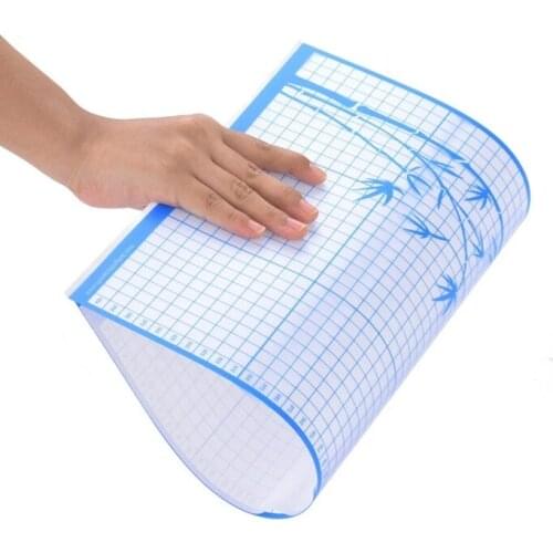 Replacement Cutting Mat Standard Grip Adhesive Mat with Measuring Grid for Silhouette Cameo Cutting Plotter Machine, A3