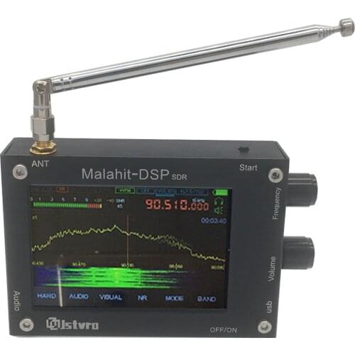 V1.10B Version 50Khz-2GHz Register code Malachite SDR Radio Malahit DSP SDR Receiver DFU Firmware update + Antenna