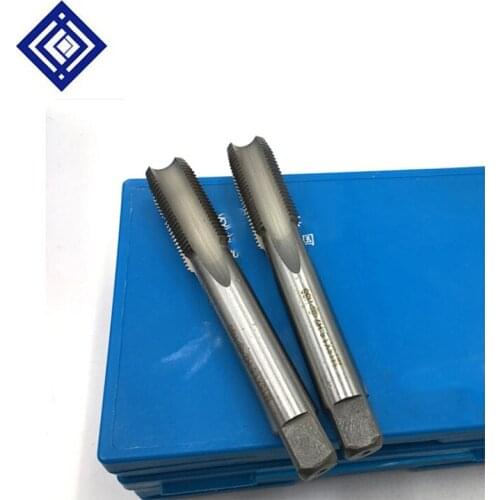 2pcs/lot HSS Machine Tap M4 M5 M6 M8 M10 M12 M14 M16x2x1.2x1.25x1x0.75x0.5